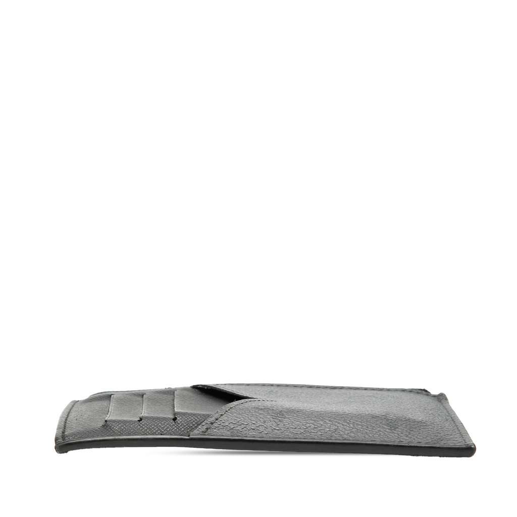 Louis Vuitton Monogram Eclipse Reverse Taigarama Coin Card Holder Black Very good condition - Inside View