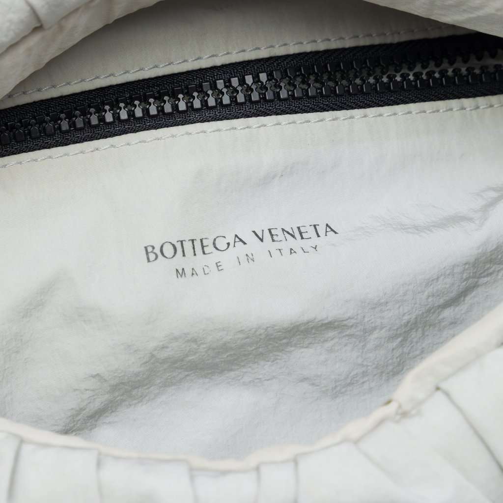 Bottega Veneta Nylon The Body Pouch Brown Very good condition - Model View
