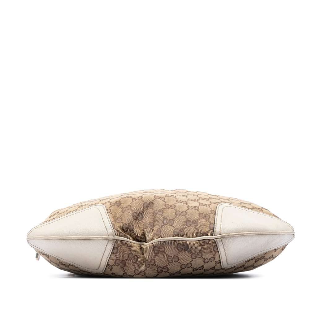 Gucci Large GG Canvas Web Princy Hobo Beige Very good condition - Inside View
