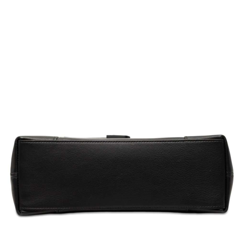 Balenciaga Small Calfskin Downtown Crossbody Black Leather Very good condition - Inside View