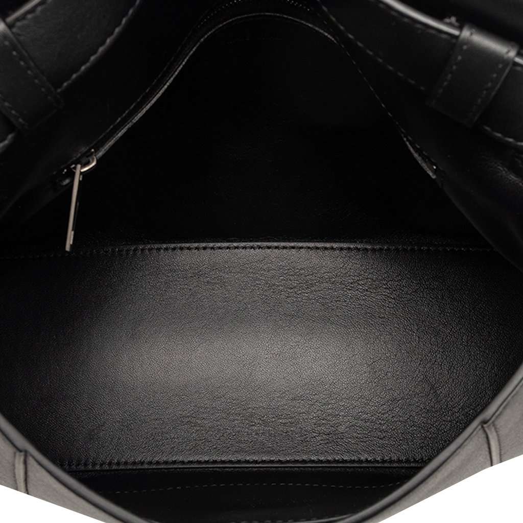 Balenciaga Small Calfskin Downtown Crossbody Black Leather Very good condition - Model View