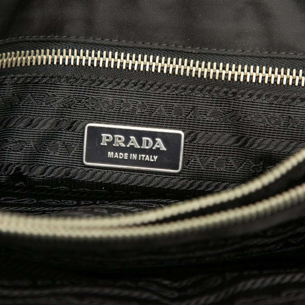 Prada Tessuto Tote Black Very good condition - Box View