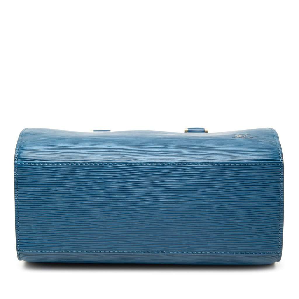 Louis Vuitton Epi Pont Neuf PM Blue Leather Very good - Inside View