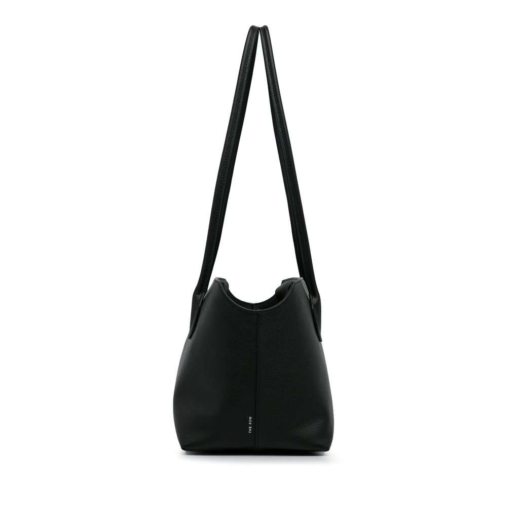The Row Leather Terrasse Shoulder Bag Black Leather Very good - Inside View