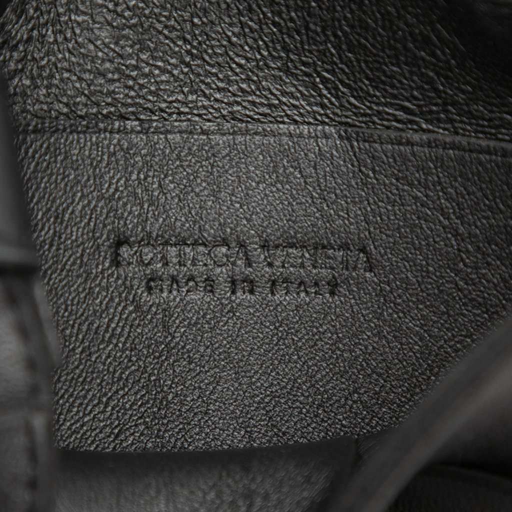 Bottega Veneta Extra Mini Nappa Maxi Intrecciato Cassette Crossbody Black Leather Very good - Box View