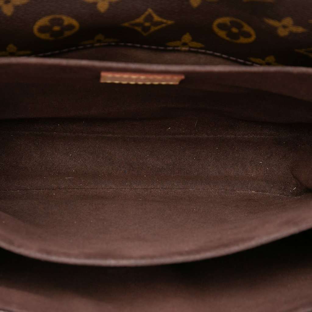 Louis Vuitton Monogram Pochette Metis Brown Very good condition - Model View