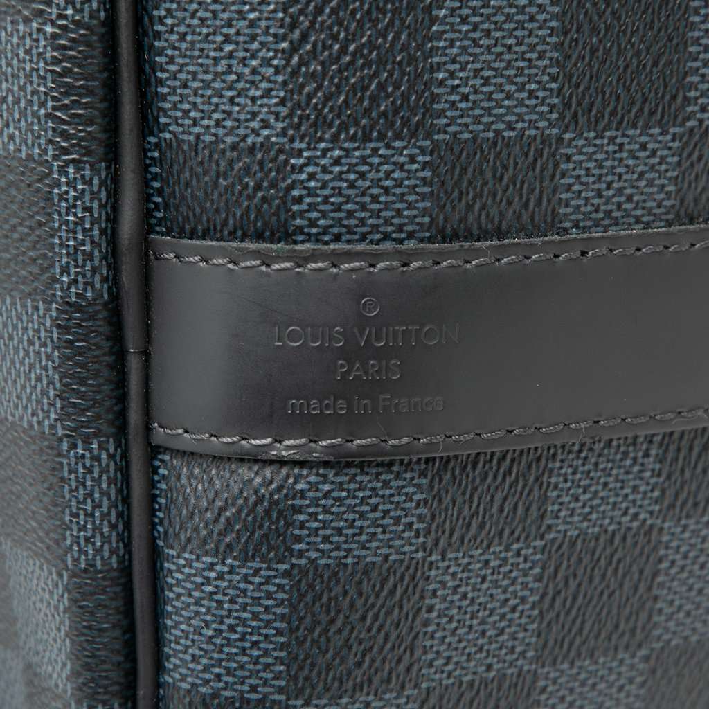 Louis Vuitton Damier Graphite Keepall Bandouliere 45 Black Very good - Box View
