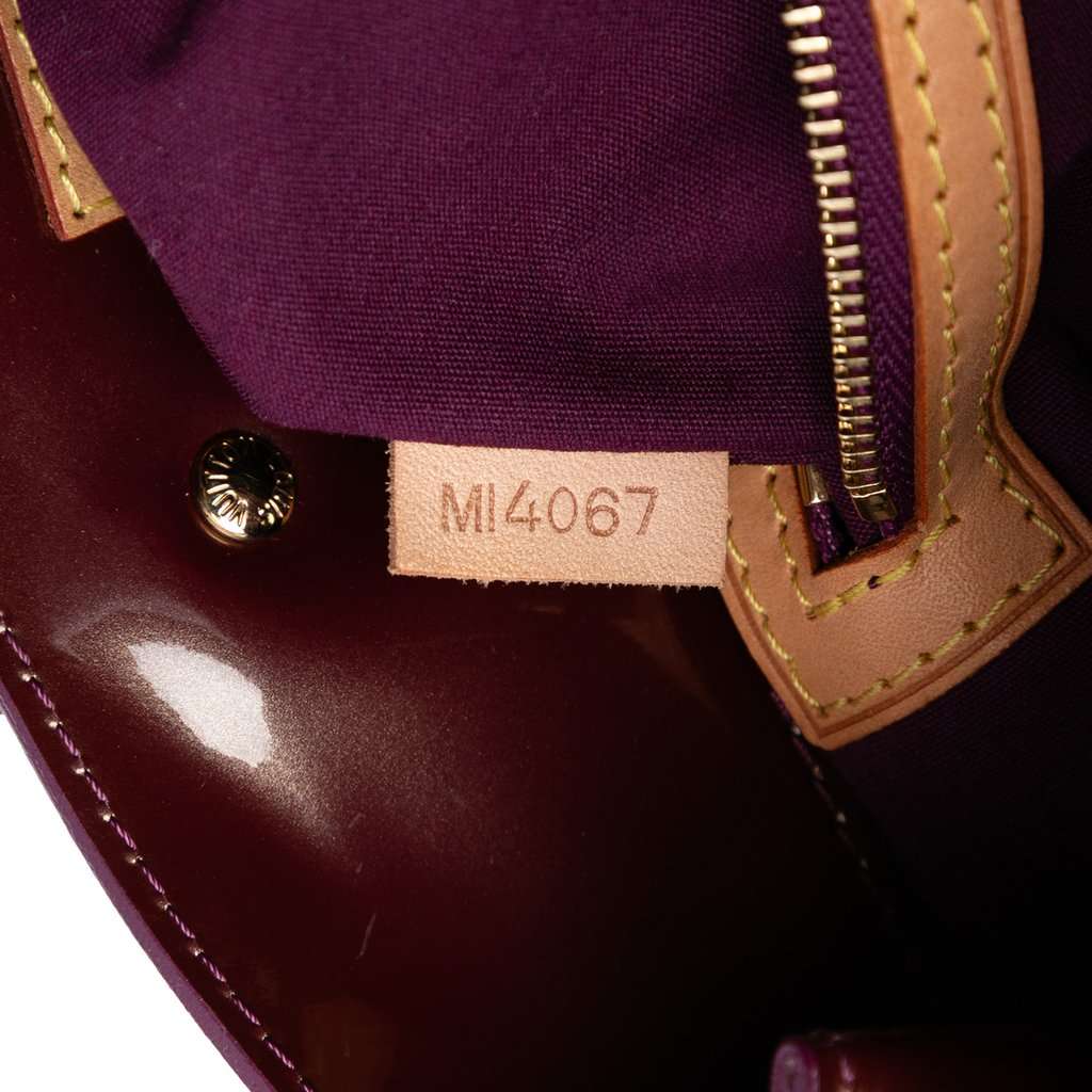 Louis Vuitton Monogram Vernis Reade PM Purple Leather Very good condition - Box View