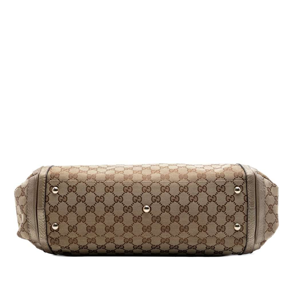 Gucci GG Canvas Bella Convertible Tote Beige Very good condition - Inside View