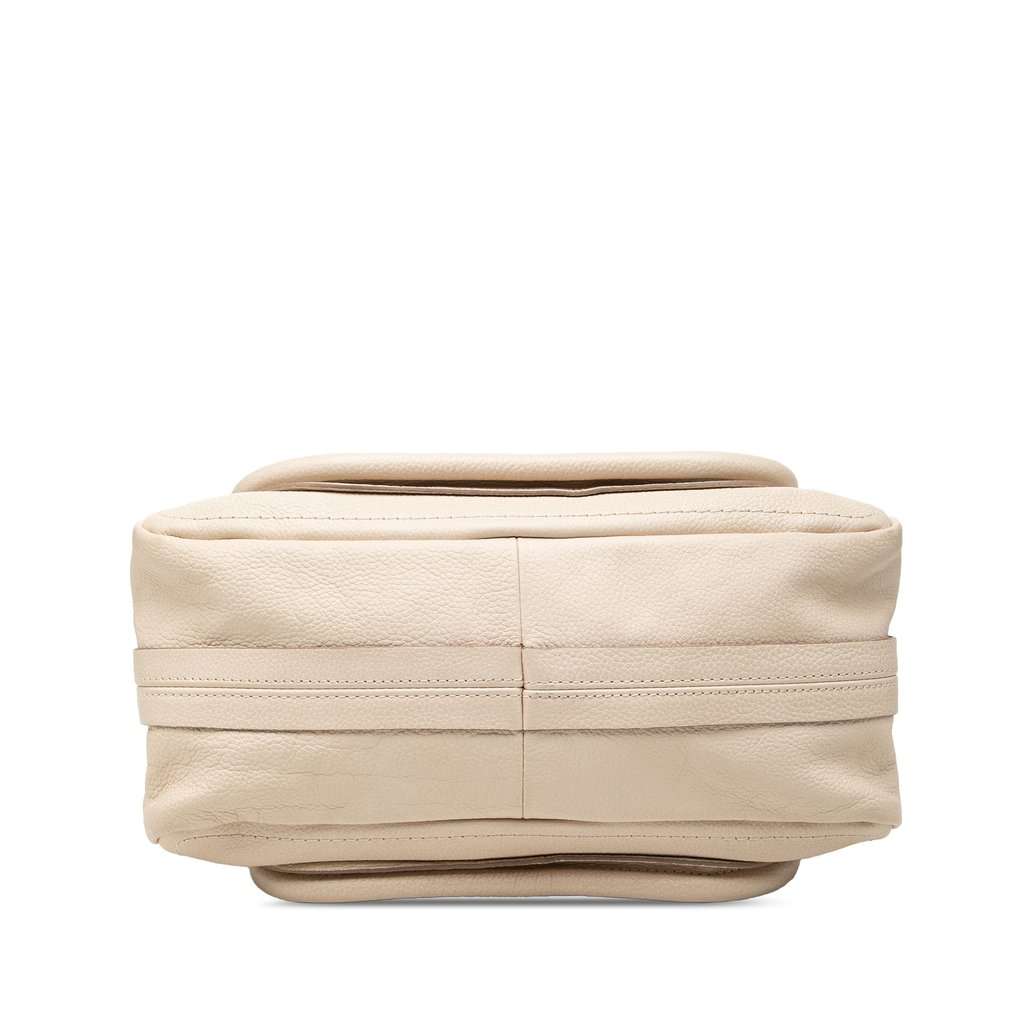 Chloé Small Pebbled Leather Paraty Satchel Brown Leather Very good condition - Inside View
