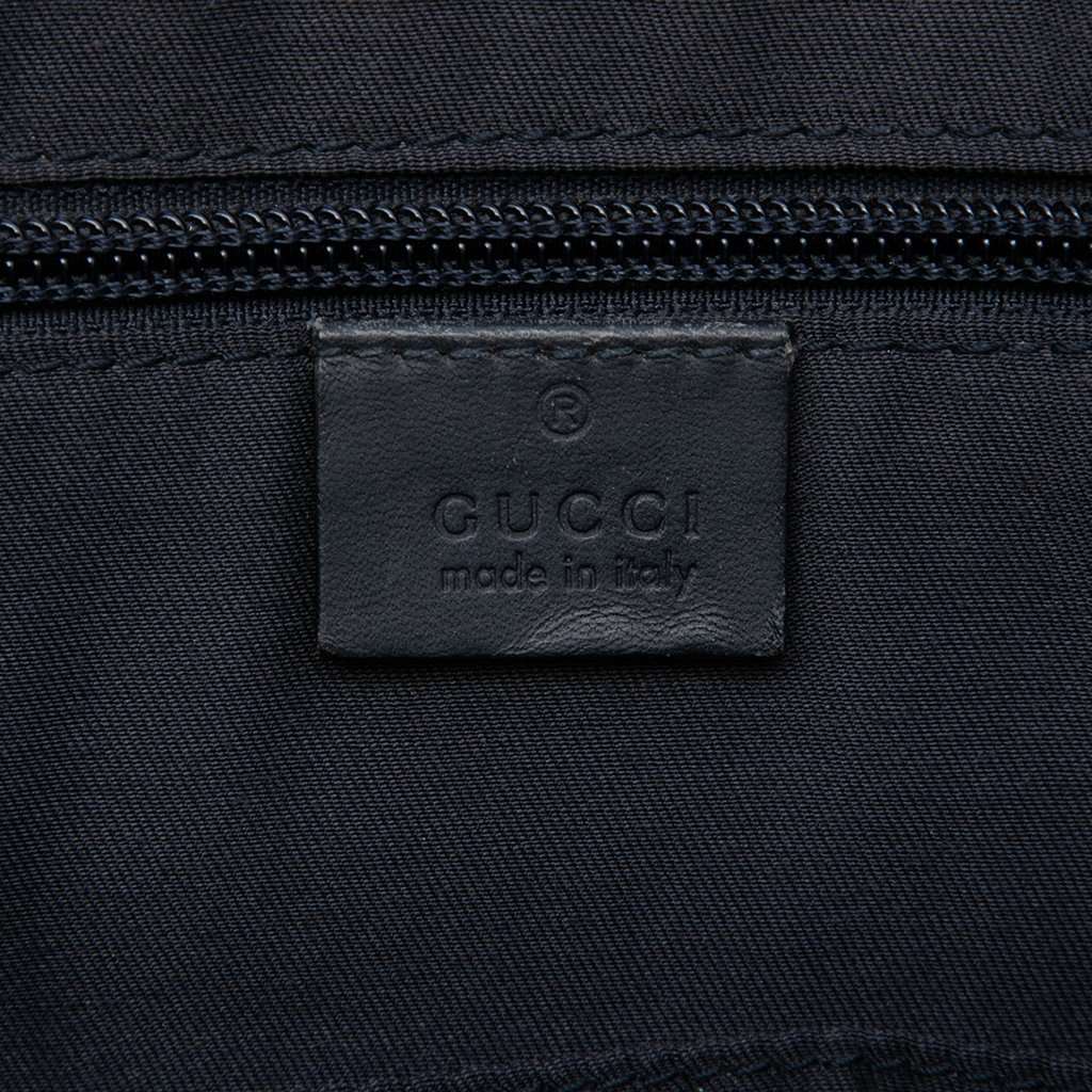 Gucci GG Canvas Web Briefcase Beige Very good condition - Box View