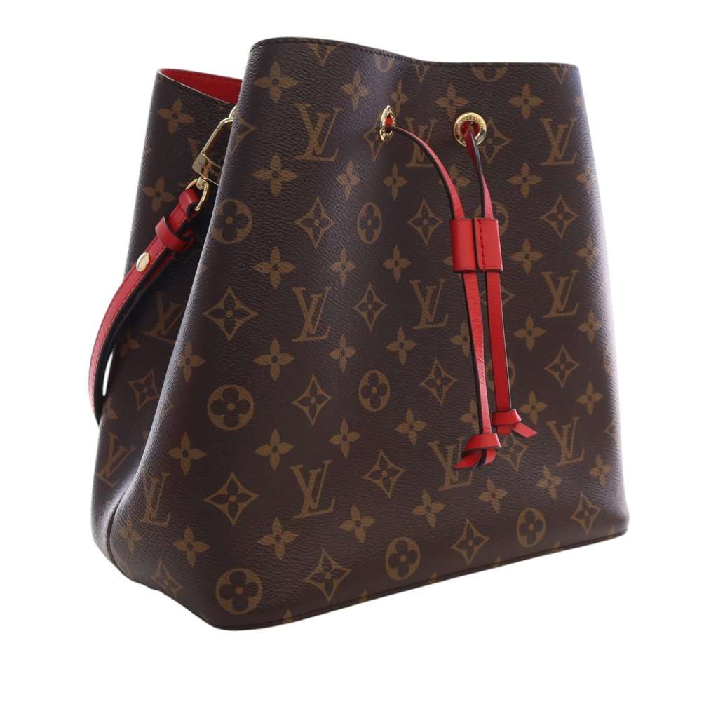 Louis Vuitton Monogram Neonoe MM Brown Very good - Back View