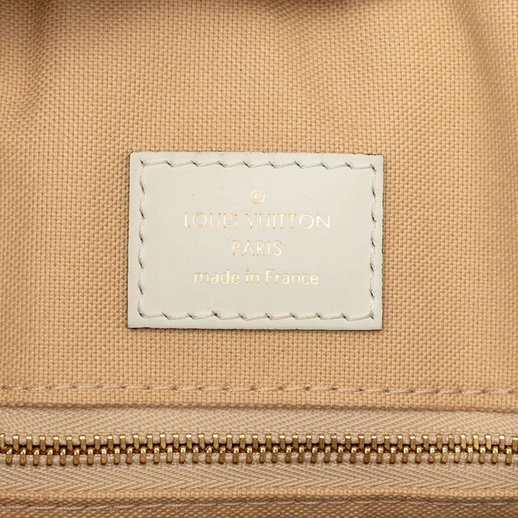Louis Vuitton Monogram Reverse Giant OnTheGo GM Green Very good condition - Box View