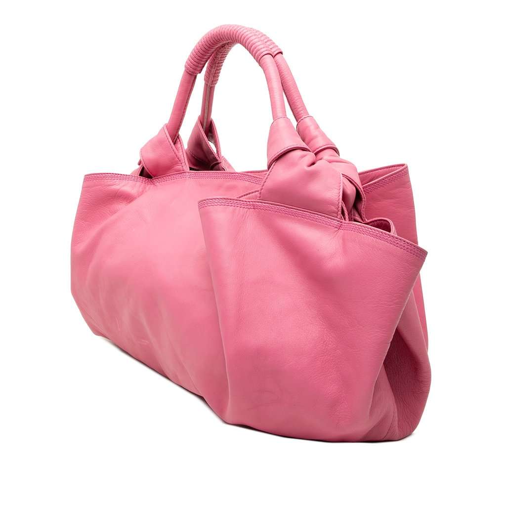 Loewe Nappa Aire Pink Leather Good condition - Back View