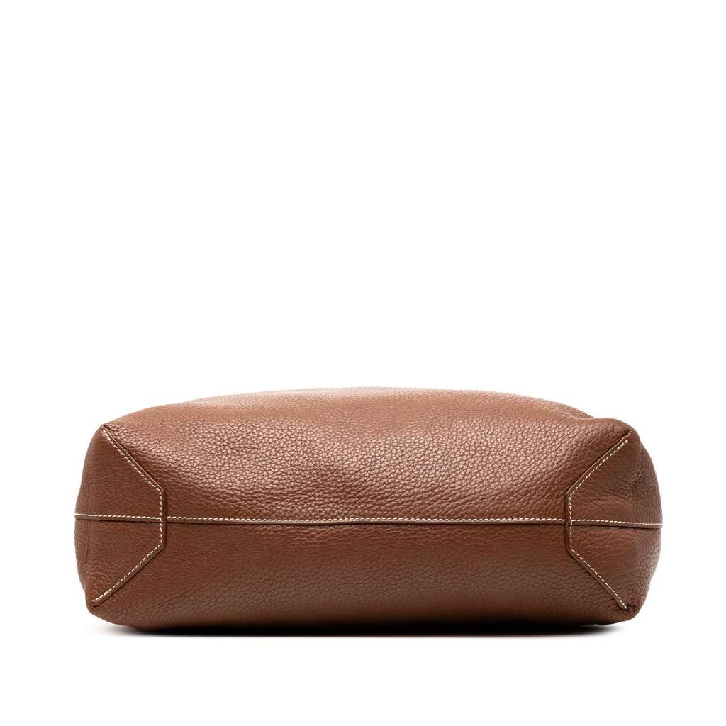Hermès Clemence Double Sens 36 Brown Leather Very good condition - Inside View