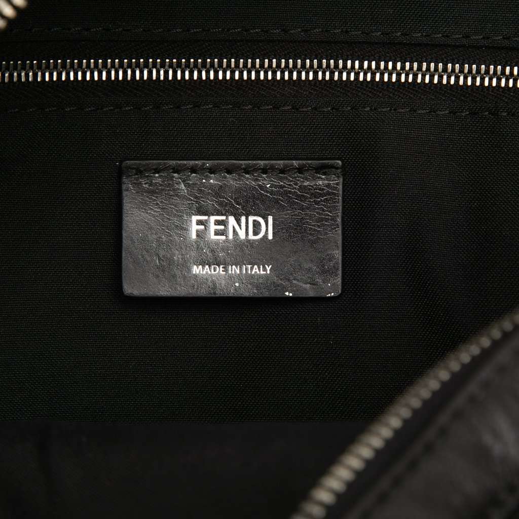 Fendi Mini Calfskin By The Way Backpack Black Leather Very good condition - Box View