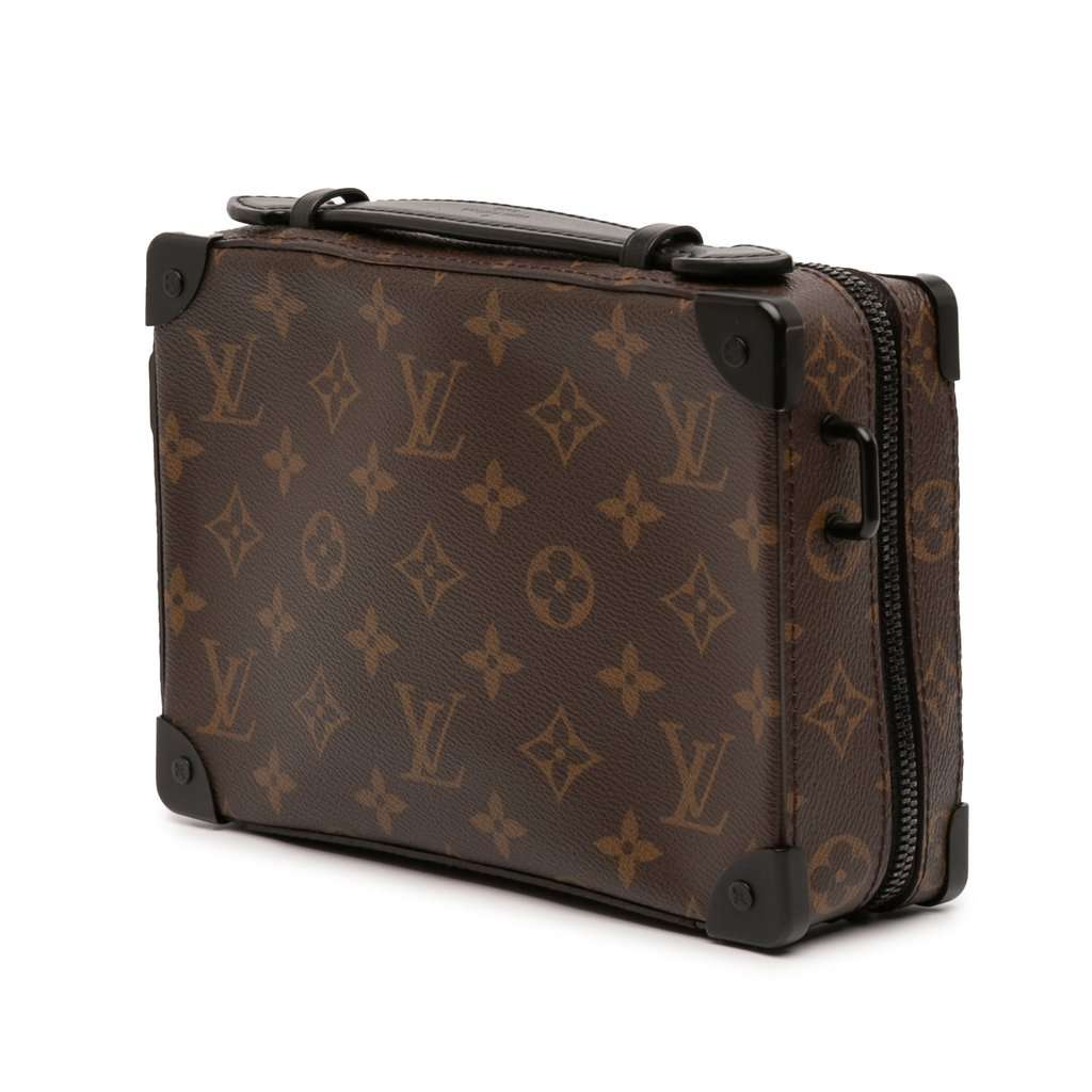 Louis Vuitton Monogram Macassar Handle Soft Trunk Brown Very good condition - Back View