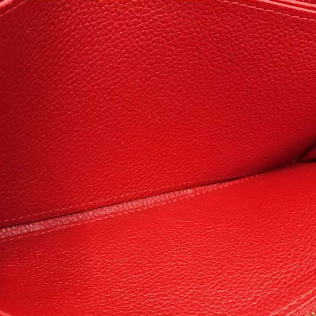 Louis Vuitton Monogram Empreinte Zippy Wallet Red Leather Very good - Box View