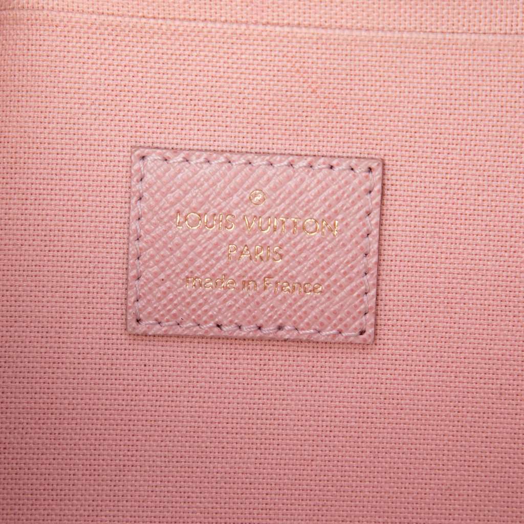 Louis Vuitton Damier Azur Pochette Felicie White Very good condition - Box View