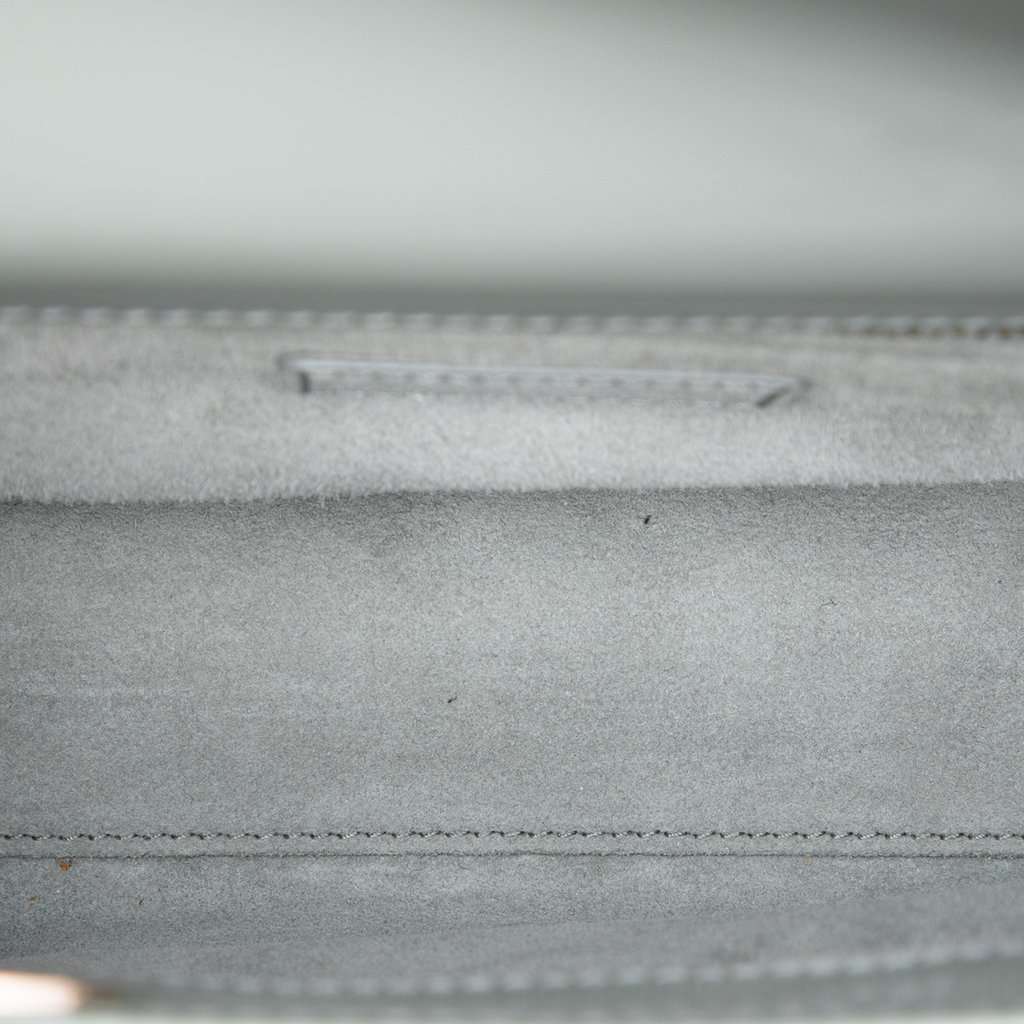Dior Small Patent Cannage Lady Dior Grey Leather Very good - Model View