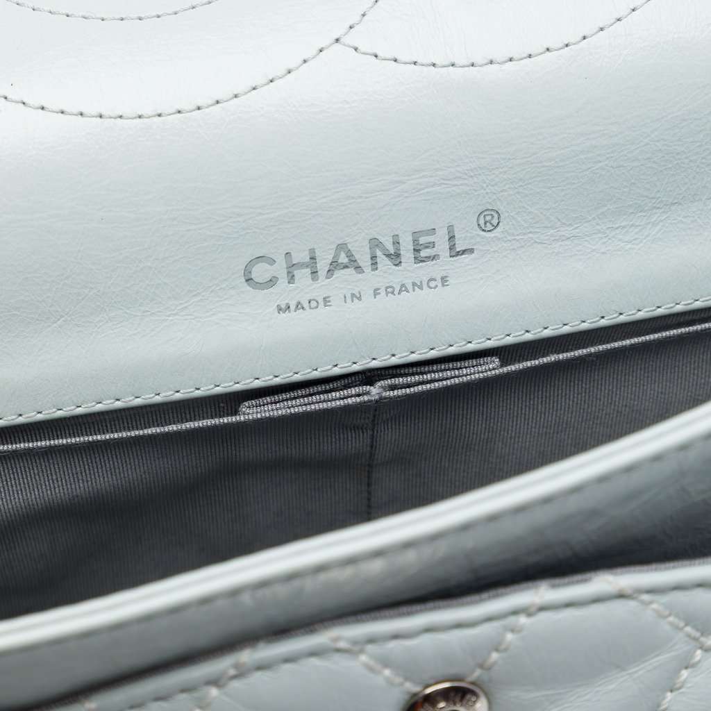 Chanel Quilted Aged Calfskin Reissue 2.55 Double Flap 227 MultiColor Leather Very good condition - Box View