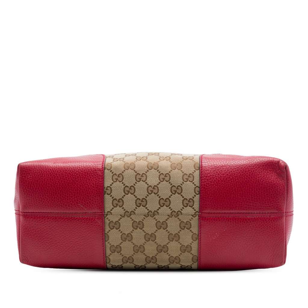 Gucci GG Canvas Dome Shoulder Bag Beige Very good - Inside View