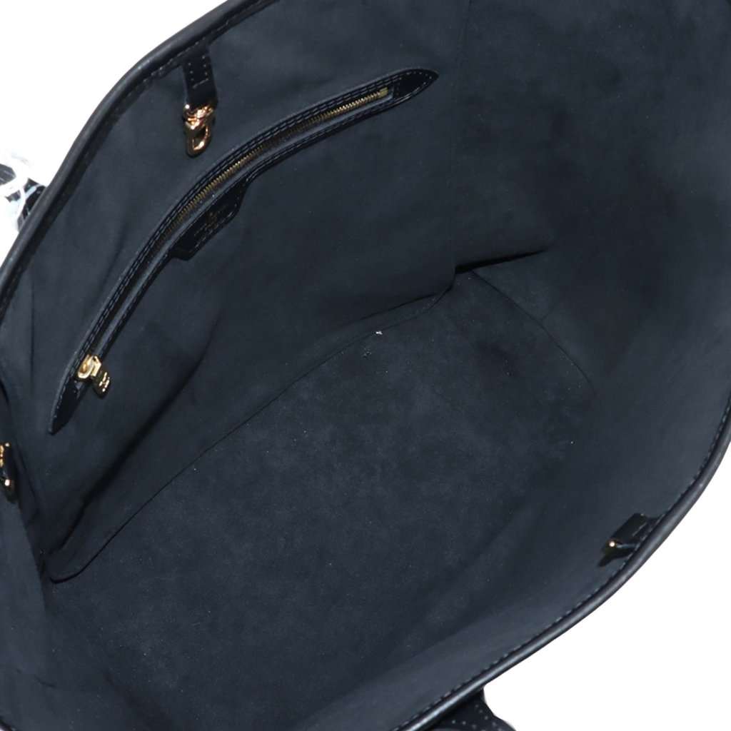Louis Vuitton Monogram Game On Neverfull MM Black Very good condition - Inside View