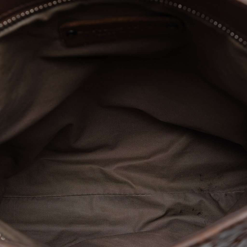 Bottega Veneta Nappa Intrecciato Crossbody Brown Leather Very good condition - Model View