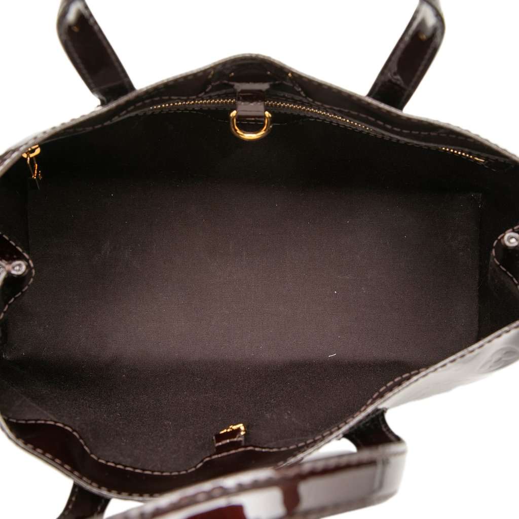 Louis Vuitton Monogram Vernis Wilshire PM Purple Leather Very good condition - Model View