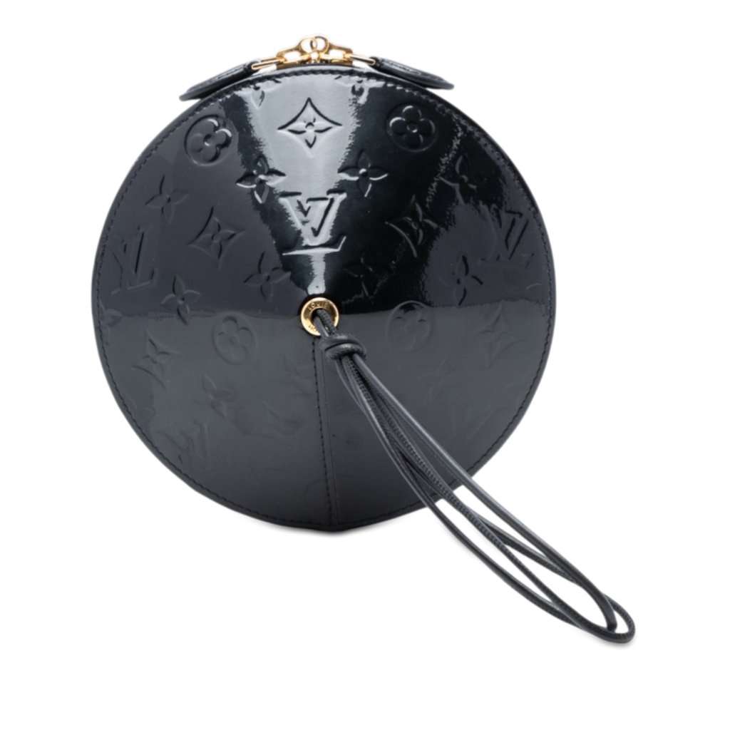 Louis Vuitton Monogram Vernis Toupie Black Leather Very good - Front View