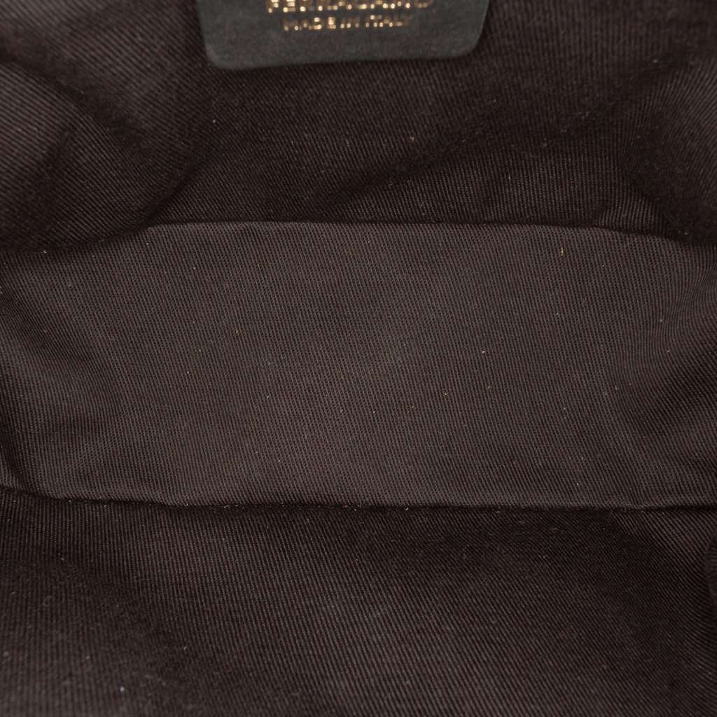 Salvatore Ferragamo Mini Leather Star Satchel Black Leather Very good condition - Model View