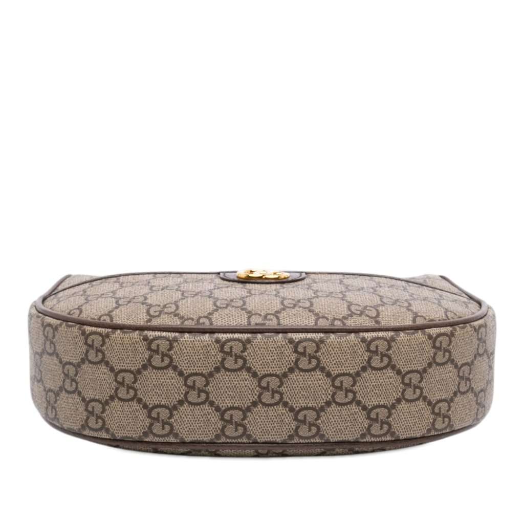 Gucci GG Supreme Ophidia Half Moon Beige Very good - Inside View