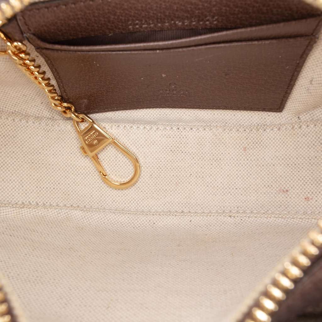 Gucci GG Supreme Ophidia Half Moon Beige Very good - Model View