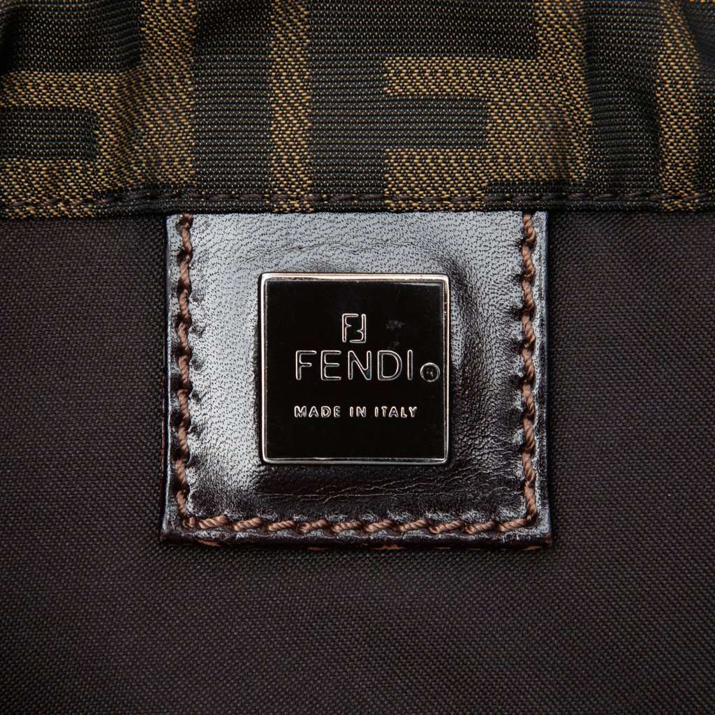 Fendi Zucca Canvas Tote Brown Very good condition - Box View