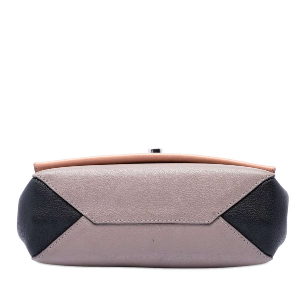 Louis Vuitton Tricolor Leather Lockme II BB Orange Leather Very good - Inside View