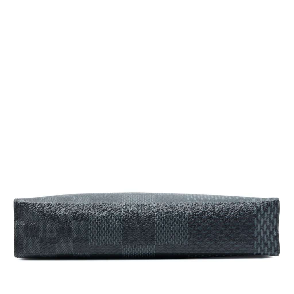Louis Vuitton Damier Graphite 3D Pochette Voyage MM Black Very good - Inside View