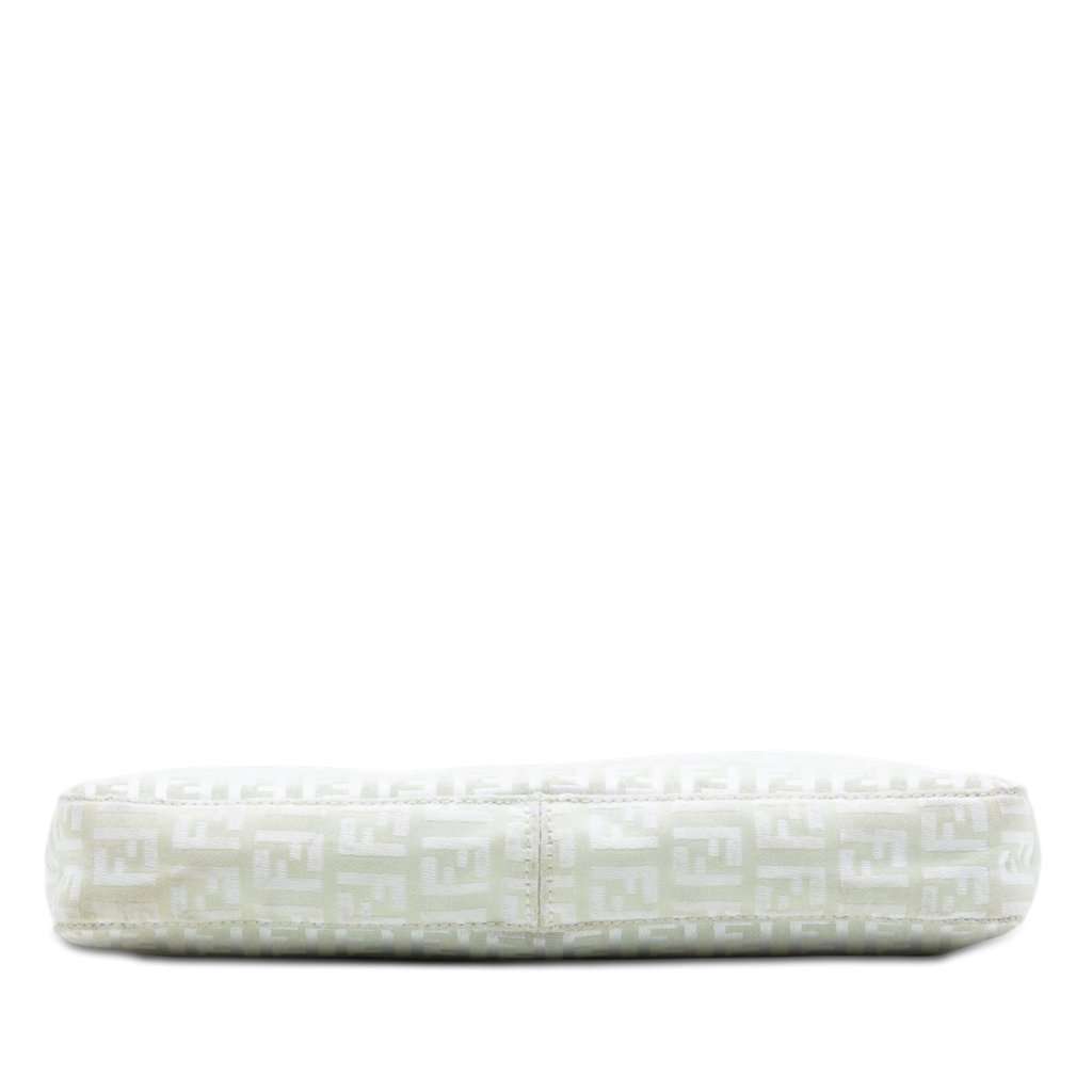 Fendi Zucchino Canvas Pochette White Very good condition - Inside View