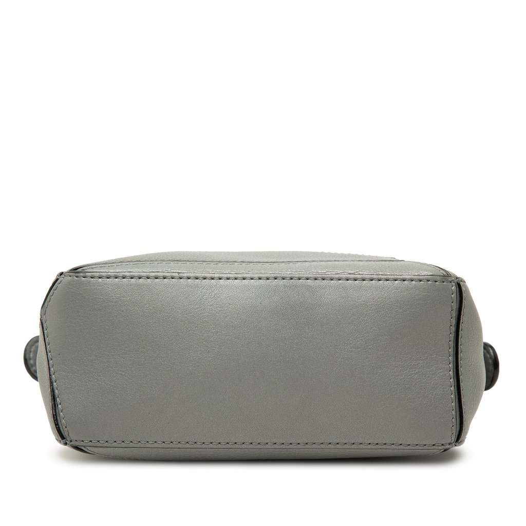 LOEWE Mini Calfskin Puzzle Satchel MultiColor Leather Very good - Inside View