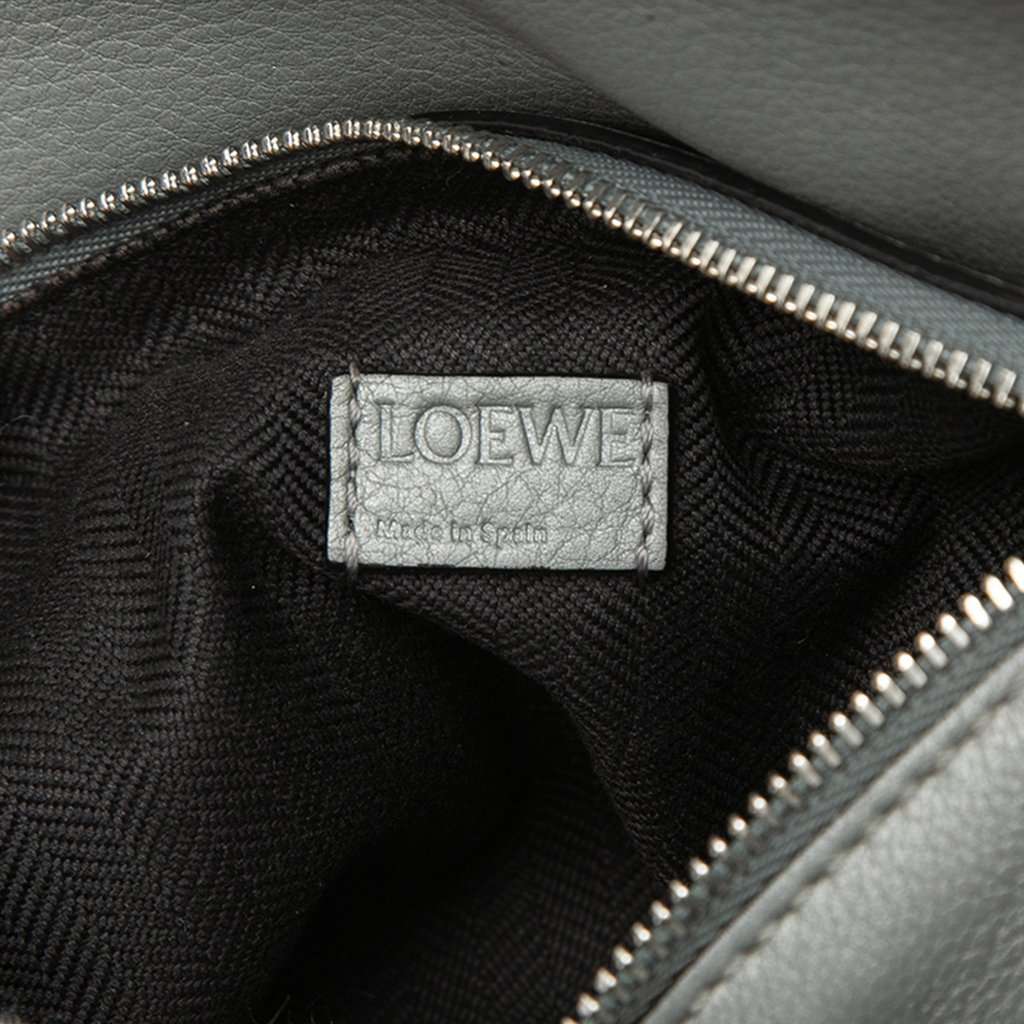 LOEWE Mini Calfskin Puzzle Satchel MultiColor Leather Very good - Box View