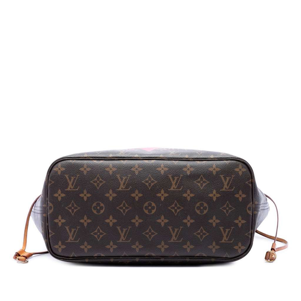 Louis Vuitton Limited Edition Monogram Grenade V Neverfull MM Brown Very good condition - Inside View