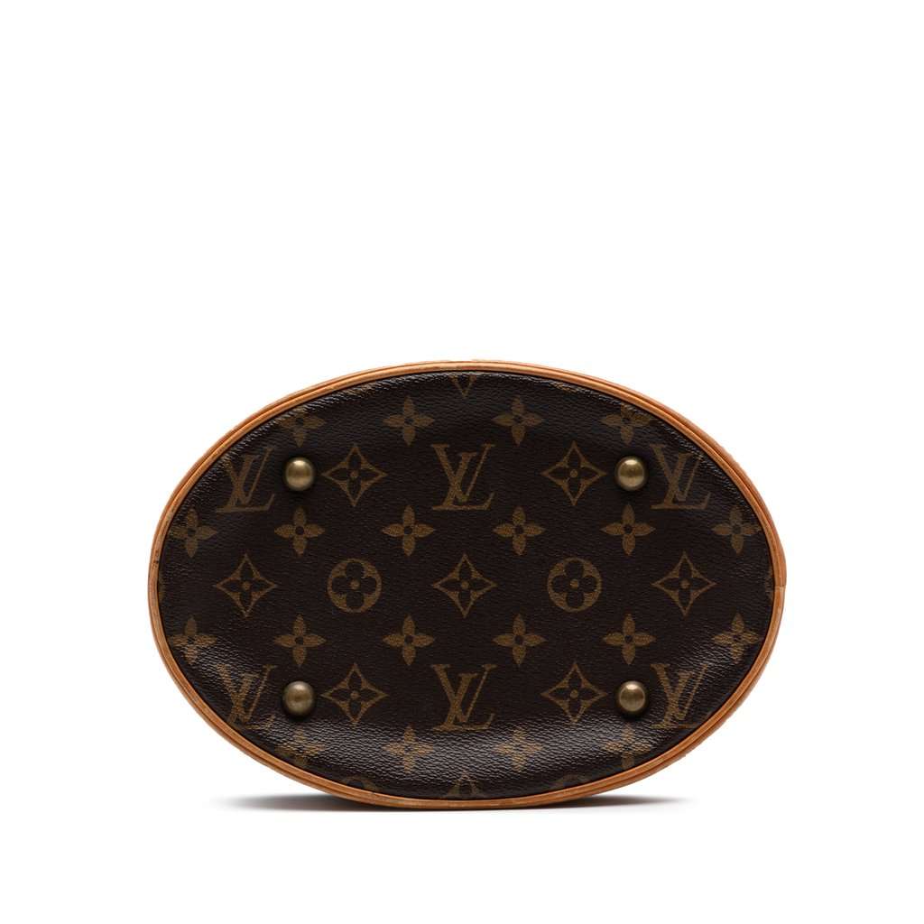 Louis Vuitton Monogram Petit Bucket Brown Very good condition - Inside View