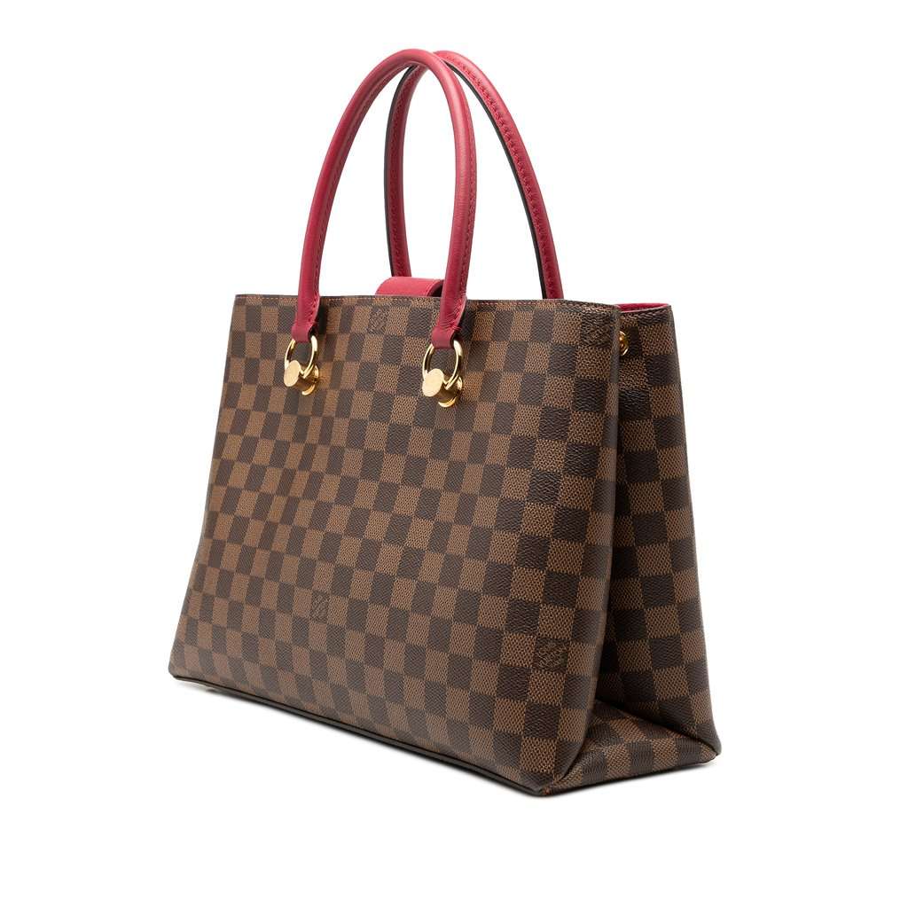 Louis Vuitton Damier Ebene Riverside Brown Very good - Back View