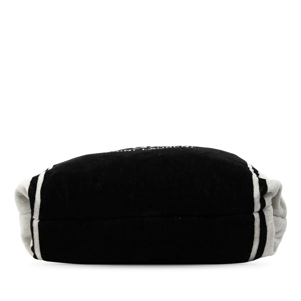 Saint Laurent Terry Cloth Rive Gauche Tote Black Very good condition - Inside View
