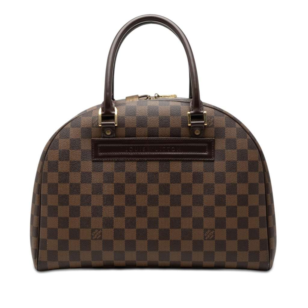 Louis Vuitton Damier Ebene Nolita Brown Good condition - Front View
