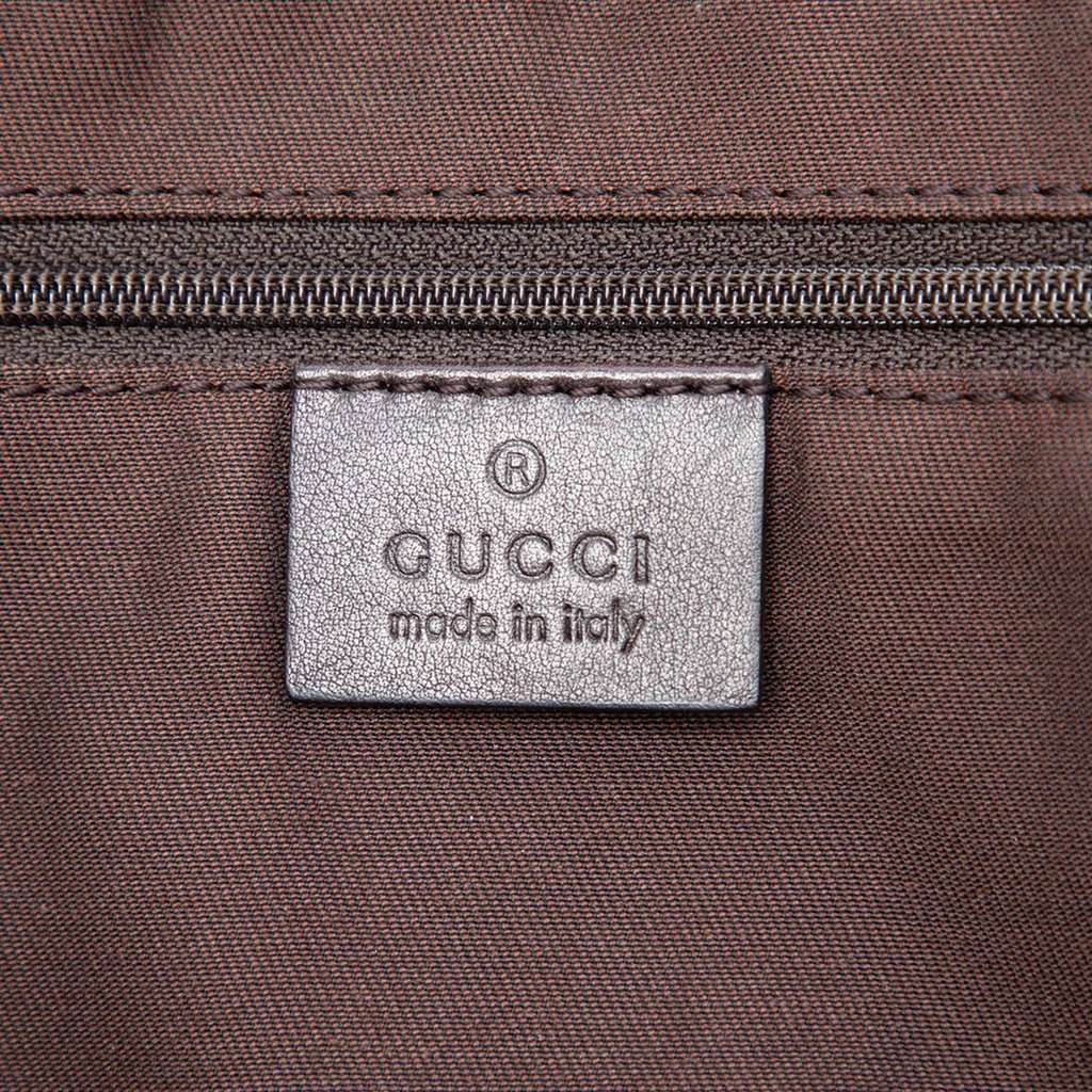 Gucci GG Canvas Sukey Satchel Beige Very good condition - Box View