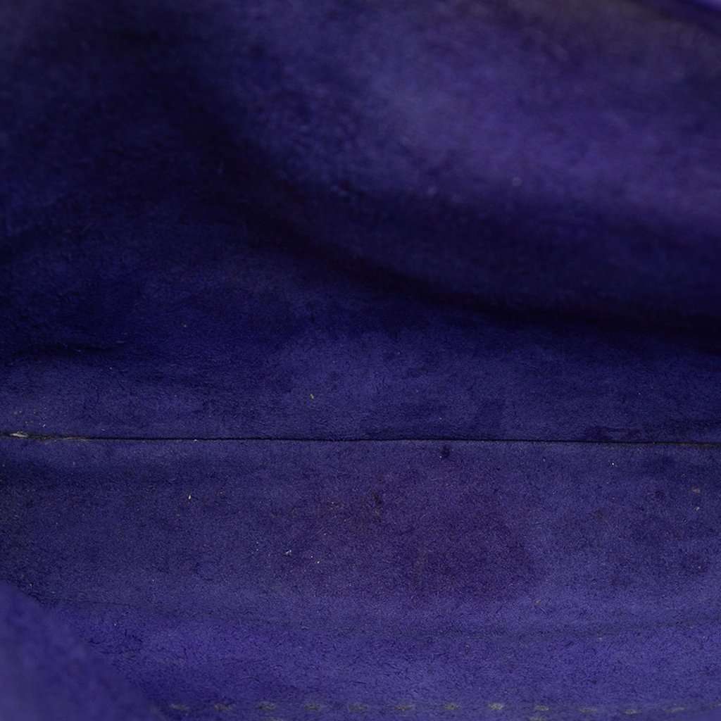 Hermès Clemence Evelyne III 29 Purple Leather Very good condition - Model View