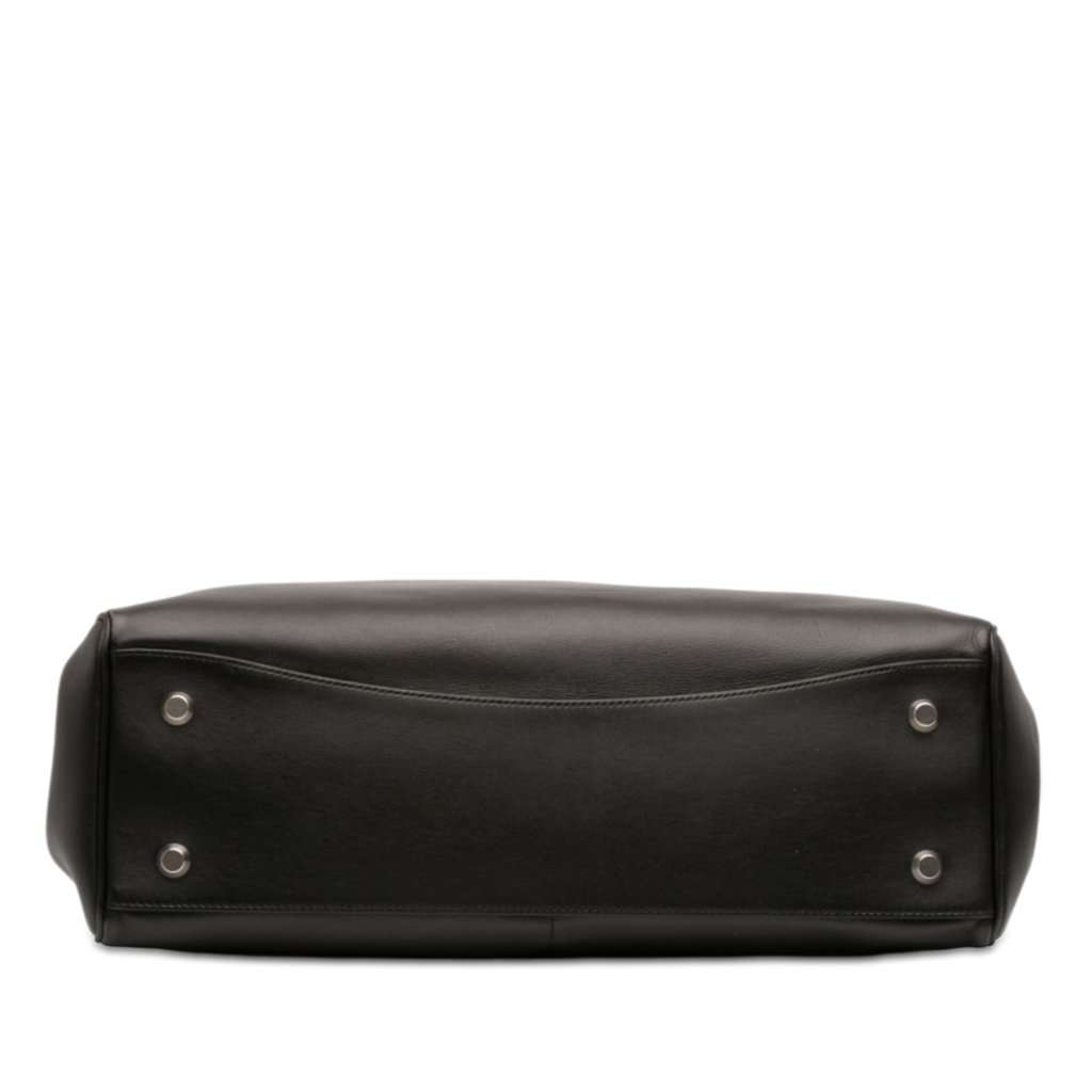 Balenciaga Medium Leather Rodeo Messenger Bag Black Leather Very good condition - Inside View