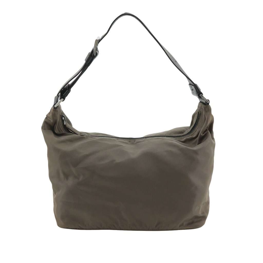 Prada Tessuto Shoulder Bag Brown Very good condition - Front View