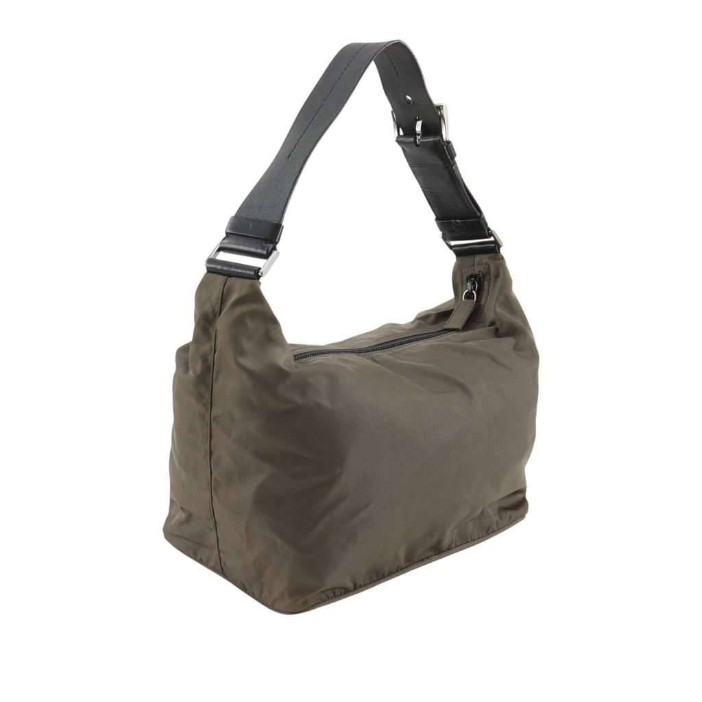 Prada Tessuto Shoulder Bag Brown Very good condition - Back View