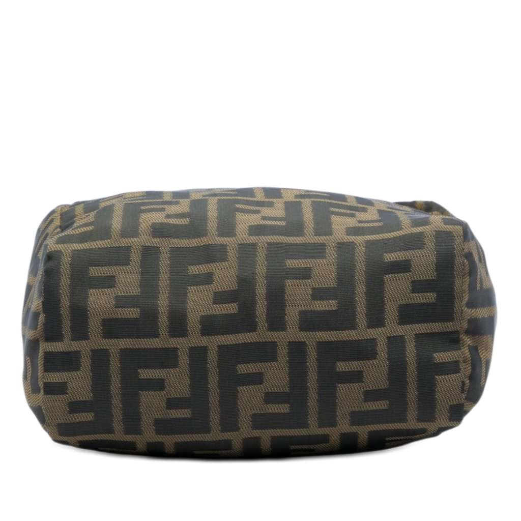 Fendi Mini Zucca Canvas Handbag Brown Very good - Inside View